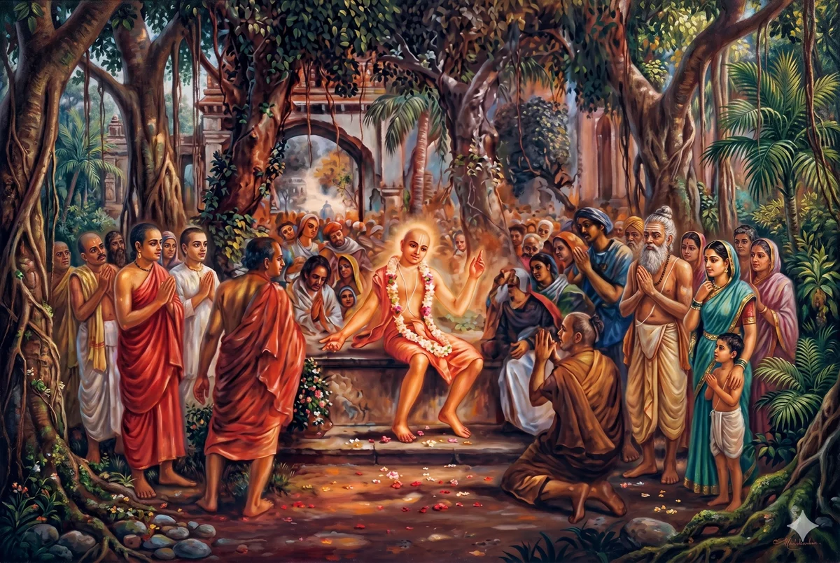 chaitanya mahapravu visited vrindabon
