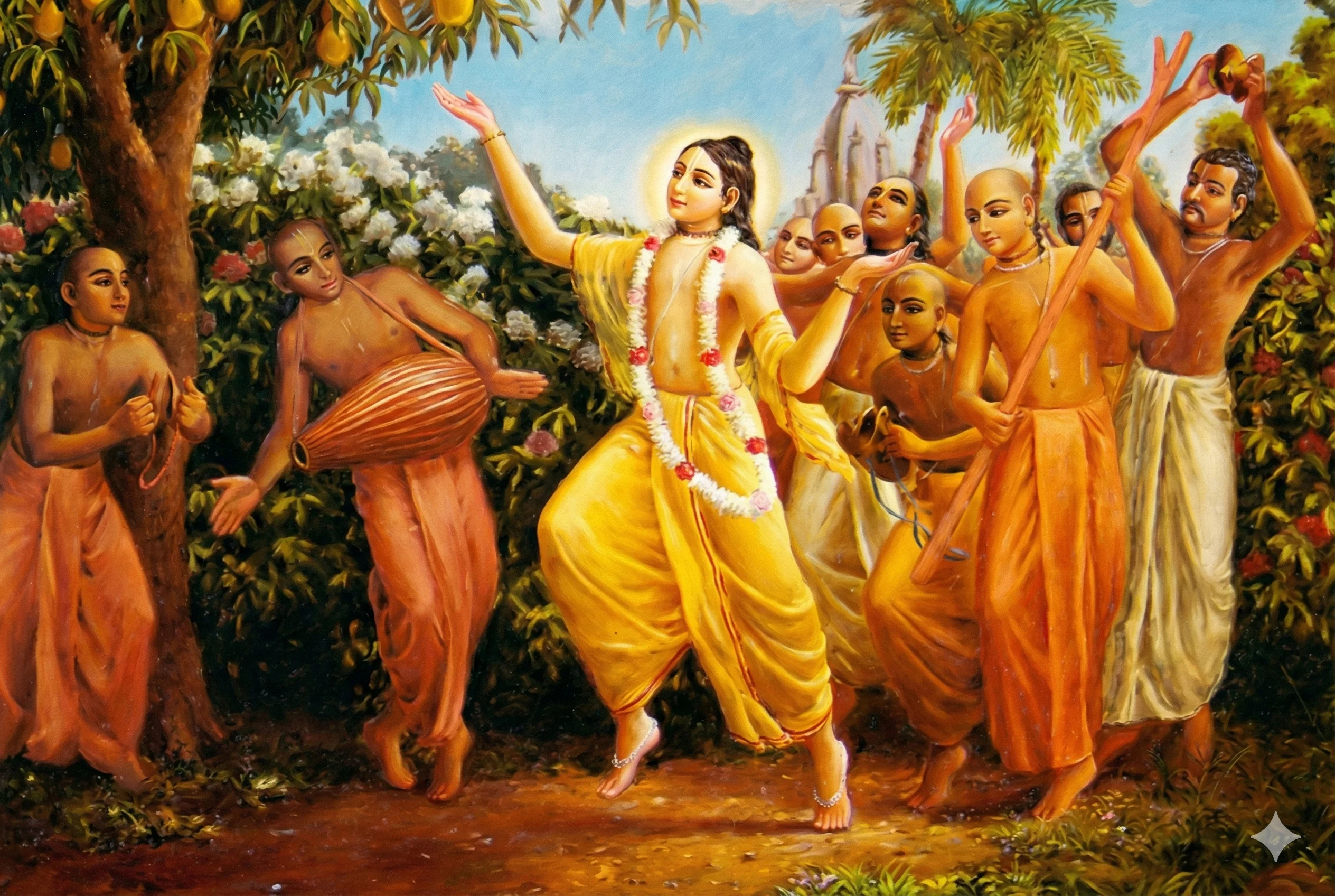 sri chaitanya mahapravu Dol Purnima In Nabadwip Dham